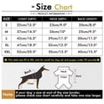 thumbnail image 3 of Ropa para mascotas mascota impermeable de cuatro patas perro lindo protector solar impermeable para perros MFZFUKR xxl, 3 of 6
