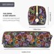 thumbnail image 3 of Balery Vintage Floral Estuche de Lápices de Cuero Impreso, Estuche para Suministros de Arte, Estuche de Lápices con Cremallera, Estuche de Almacenamiento de Papelería, 3 of 7