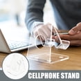 thumbnail image 2 of Miangastore Mobile Phone Rack Acrylic Transparent 1Pcs 3.73X3.34X3.14in, 2 of 8