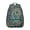 Blue-green-2, variant on Botanical Tropical Backpack for Students Hawaiian Palm Leaf, Jungle Summer School Bag Vibrant Aloha Backpack for Travel, Sports