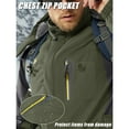 thumbnail image 4 of TACVASEN Men's Winter Ski Jackets Heveyweight Waterproof Fleece Mountain Jacket Windproof Warm Coat with Hooded Snowboard Insulated Jacket Parka Raincoat with Multi-Pockets for Hiking Walking Skiing, 4 of 7