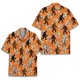 thumbnail image 3 of Nuevas camisetas de manga corta para hombre, divertidas, gorila, hibisco, holgadas y transpirables, camisetas hawaianas con estampado 3D, camisetas para fiestas en la playa, 3 of 5