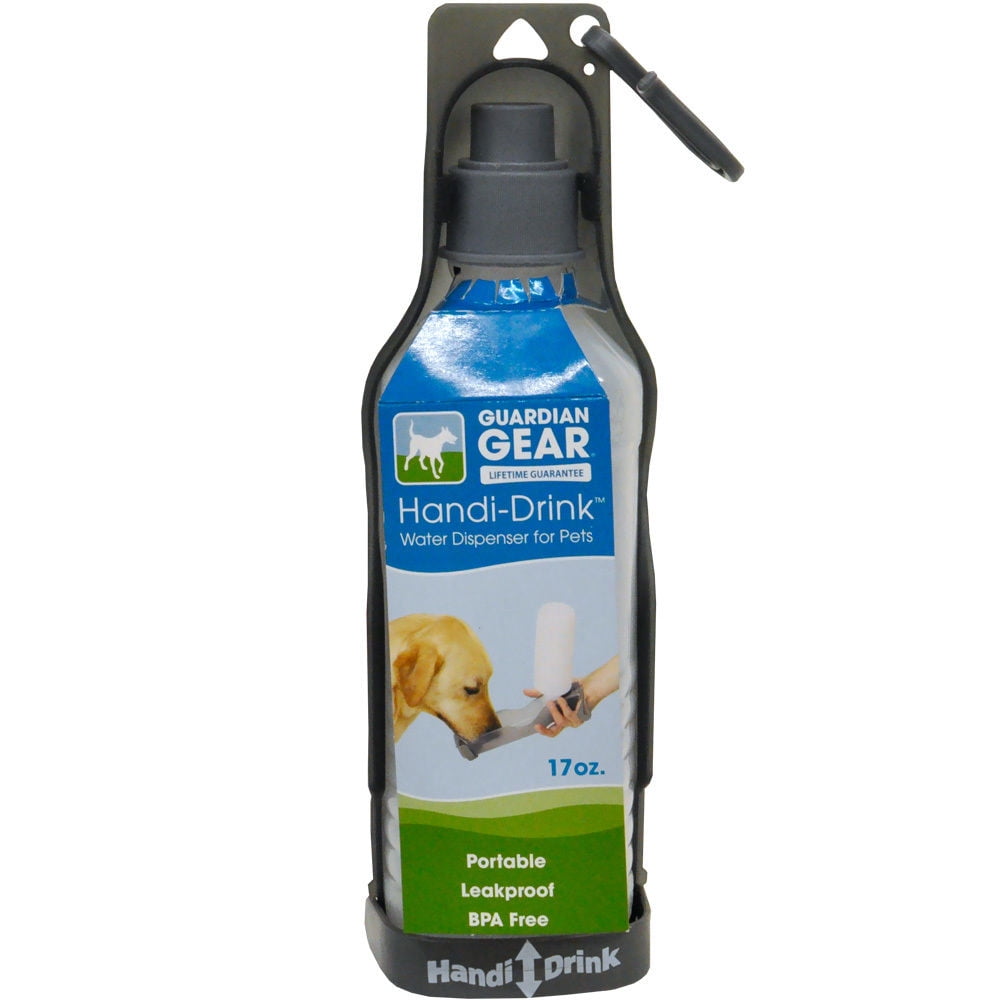 Portable Water Bottle for Dogs Travel Hiking 17 oz Handi Drink Choose