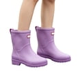 thumbnail image 2 of Willtoo Mid Calf Rain Boots for Women,Waterproof Garden Shoes Anti-Slip Rainboots,Outdoor Work Rain Shoes, 2 of 5