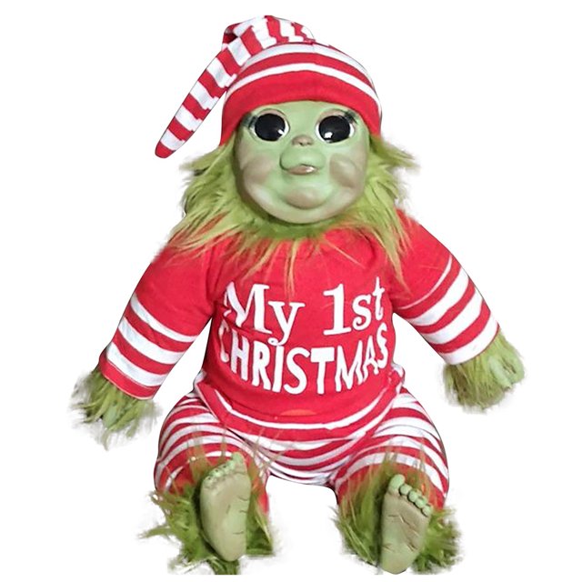De Peluche De Navidad, Muñeco De Peluche De Dibujos Animados Realistas De Navidad, Regalos De Navidad Para Niños, Decoración De Fiesta En Casa Yuarrent HA039191-00