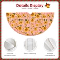 thumbnail image 3 of Sikiie Plaid Sunflower Nativity Christmas Tree Skirt, Jesus Christian Winter Holiday Tree Mat Decoration(30-48IN)48", 3 of 6