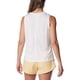 thumbnail image 2 of Camiseta sin mangas Columbia Bogata Bay para mujer, blanca, talla L, 2 of 8