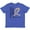 Vintage Royal Blue, variant on Inktastic Childhood Cancer Awareness- Fight, Care, Cure Youth T-Shirt