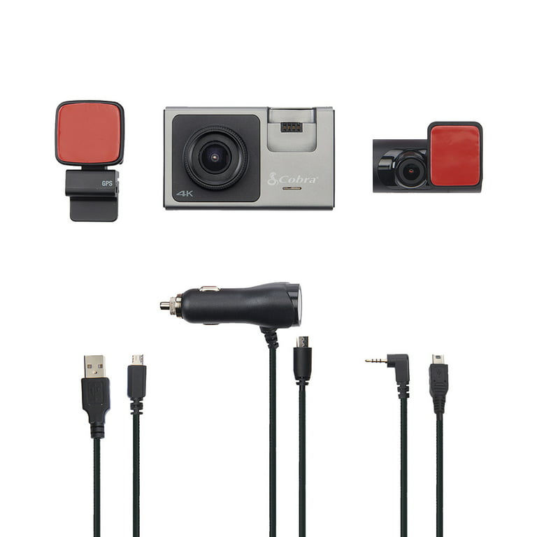 Cobra SC 400 Configurable Smart Dash Cam with Optional Accessory Cams  Black/Silver SC 400 - Best Buy