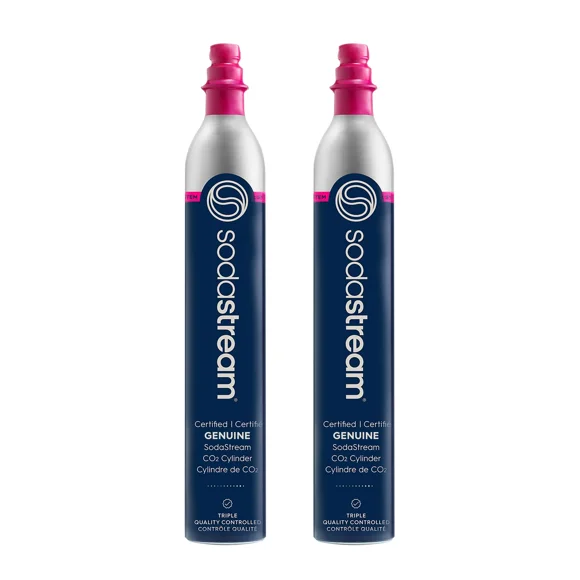 SodaStream 60L CO2 Cylinder, 2pack
