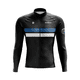 thumbnail image 2 of Maillot de ciclismo de invierno para hombre, ropa de ciclismo de manga larga para carreras profesionales, ropa térmica de malla/polar UV para primavera y otoño, ropa de ciclismo RIGHTTRACK, 2 of 5