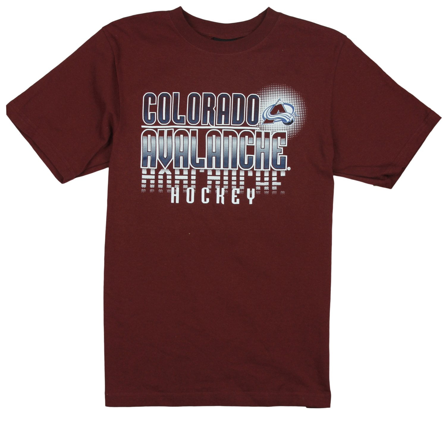 NHL Hockey Youth Boys Colorado Avalanche Tee Maroon by
