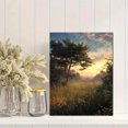 thumbnail image 2 of Qisvanset 12x16 Inch Abstract Mosaic Trees Canvas Print Wall Art, 2 of 5