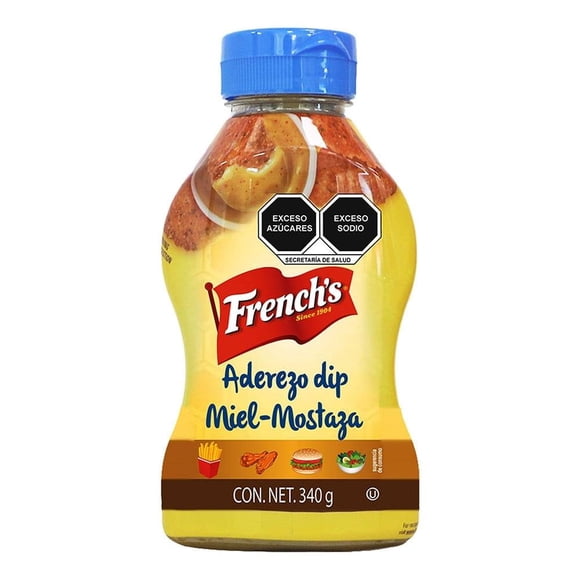 Aderezo dip French's miel con mostaza 340 g