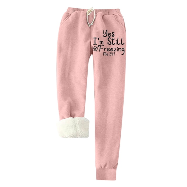 Birdeem Fashion Women's Printing Leggings with Elastic Drawstring Pockets Thick Warm Pants