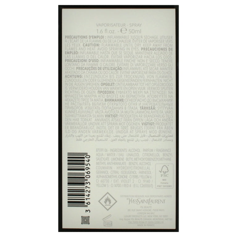 Yves Saint Laurent Libre Eau De Parfum Intense For Women 50 ml/1.6