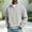 Gray, variant on LYSMORA Men's Quarter Zip Stand Collar Pullover Sweatshirt, Raglan Long Sleeve Loose Casual Athletic Tops with Side Hand Pockets
