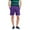 Purple, variant on Ma Croix Mens Brushed Elastic Lightweight Sweat Shorts