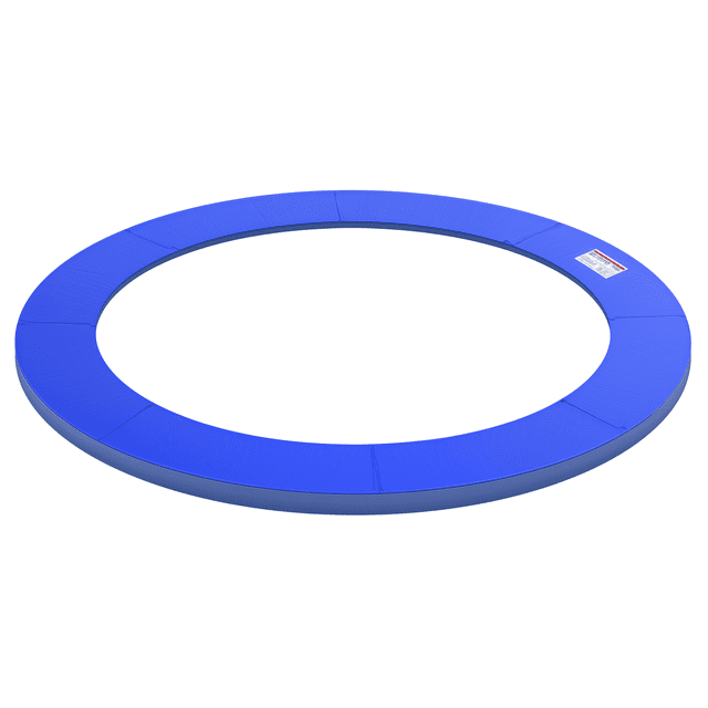 Blue 8ft Trampoline Safety Pad with EPE Foam | Spring Cover for Backyard Gym & Bounce Play | 96" Replacement Pad