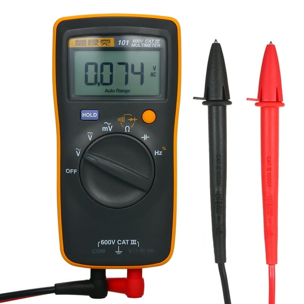 FLUKE F101 Mini Multímetro de mano Multímetro digital portátil ...
