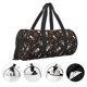 thumbnail image 3 of Fotbe Pirate Skulls Bolsa Deportiva de Lona Plegable con Estampado, Bolsa de Gimnasio con Bolsillo Seco/Húmedo, Bolsa de Viaje Ultraligera de Gran Capacidad, 3 of 6