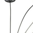 thumbnail image 5 of HomeRoots 431769 84 x 45 x 50 in. Nickel Five Lights Arc Floor Lamp with Nickel Dome Shade, 5 of 6