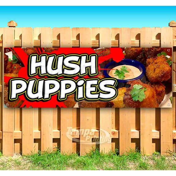 Hush Puppies 13 oz Vinyl Banner With Metal Grommets