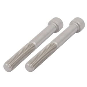Socket Head Cap Screws DIN 912 | Alloy Steel | Metric Class 12.9 | Mechanical Zinc Plated | Thread Diameter: M10-1.50 x Length: 80mm (Carton Size: 200) Coarse Thread | Partially Threaded