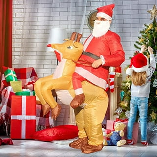 Elf riding hotsell reindeer costume