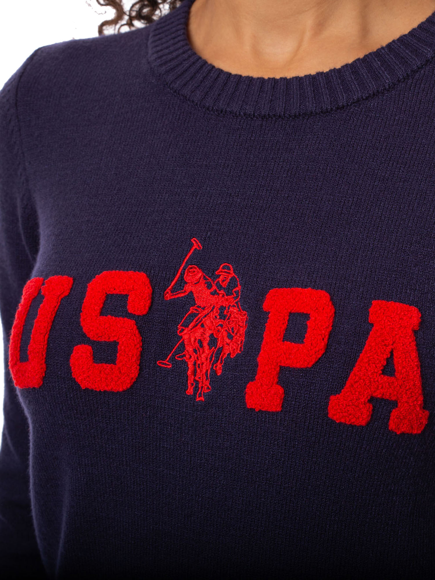 U.S. Polo Assn. Women’s Logo Crewneck Sweater - image 2 of 4