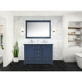 thumbnail image 6 of Double Bath Vanity In Navy Blue, With Cultured Marble And Spacious Interior Blue Countertop, Solid Construction, Storage, 6 of 6