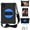 Black/Blue, variant on Case for Samsung Galaxy Tab A7 Lite 8.7 2021 SM-T220/T225, Kids Friendly Slim Lightweight EVA Rubber Convertible Handle Stand Shockproof Protective Tablet Cover