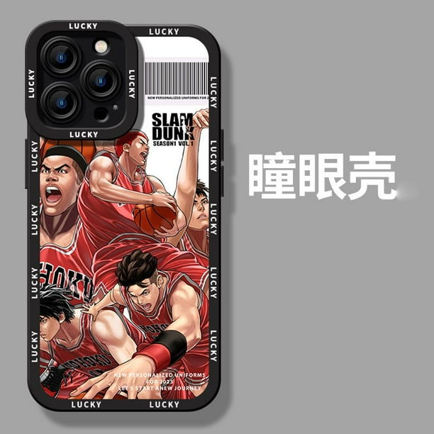 slam dunk comics pokemon Disney Cinnamorol kuromi Ponto Lilo Stitch Funda Para Teléfono IPhone 13 14 12 11 PRO Max Xs XR 7 8 Plus Cámara De TPU Suave A Prueba De Golpes covre