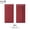 Wine Red, variant on New RFID anti-scan women's wallet, PU solid color ultra-thin credit card holder with zipper and clasp, long wallet