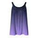 thumbnail image 2 of Gibobby Camisetas sin mangas para mujer, holgadas, plisadas, de verano, sin mangas, con dobladillo curvo S 2XL(Morado,XG), 2 of 4