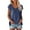 Blue 1, variant on Baqcunre Corset Top Women Cap Sleeve Summer Casual Tops V Neck Solid Color Casual Shirts Loose Fit Blouse Womens Tops T Shirts For Women Black L