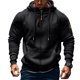 thumbnail image 2 of MHFRRA Sudadera con Capucha y Cremallera, Chaqueta con Cremallera Completa, Sudadera Ligera y Suave para Uso Deportivo Informal Al Aire Libre, Ajuste Cómodo Negro, 2 of 4