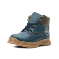 thumbnail image 3 of Bota Casual Urbana Antideslizante de Piel Karsten Hiker azul marino 20, 3 of 6