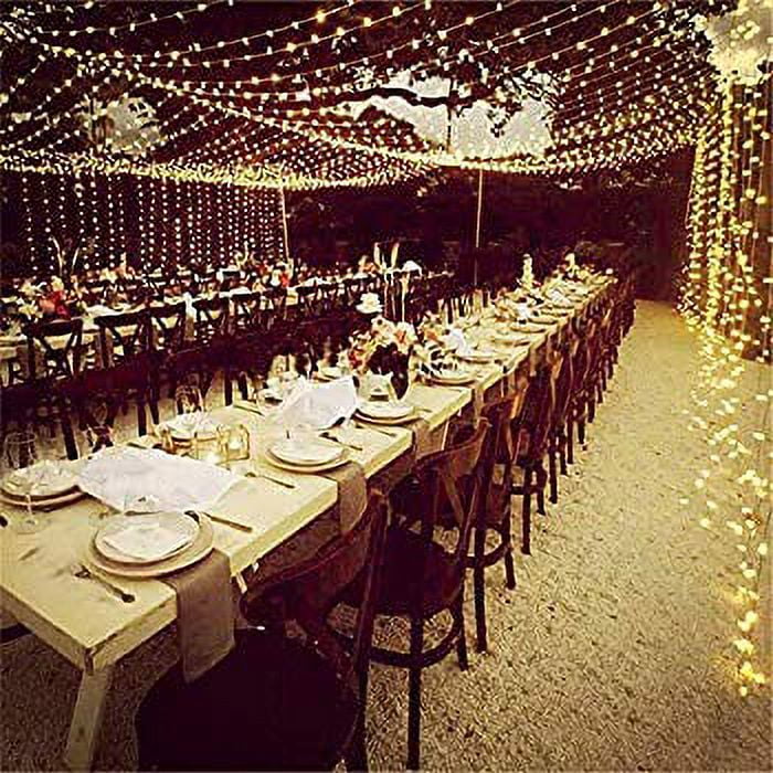 String Lights Wedding Indoor