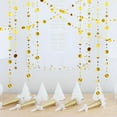 thumbnail image 2 of Dsseng - 3 guirnaldas de estrellas brillantes para fiestas, decoración de luna y estrellas colgantes, para cumpleaños infantiles, baby shower, bodas, Ramadán, EID, graduación (doradas), 2 of 6