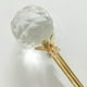 thumbnail image 5 of Varita de cetro, bastones de hadas, bastones decorativos para , reina, accesorios de fotografía, disfraces, decoración, , Oro Salvador Varita de cetro de cristal, 5 of 5