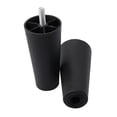 thumbnail image 4 of 4pcs Plastic Cylindrical Sofa Leg with Screw Plastic Sofa Couch and Chair Legs, 4 of 5