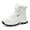 White, variant on Women's Boots Mid Calf Insulated Thermal Footwear for Outdoor Hiking Warm -Lined Boots for Ladies
