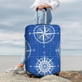 thumbnail image 5 of Cauagu Compass Print Travel Luggage Cover,Travel Dust-proof Suitcase Cover Softside Suitcase Protector for 18-32inch,Not Included Suitcase, 5 of 8