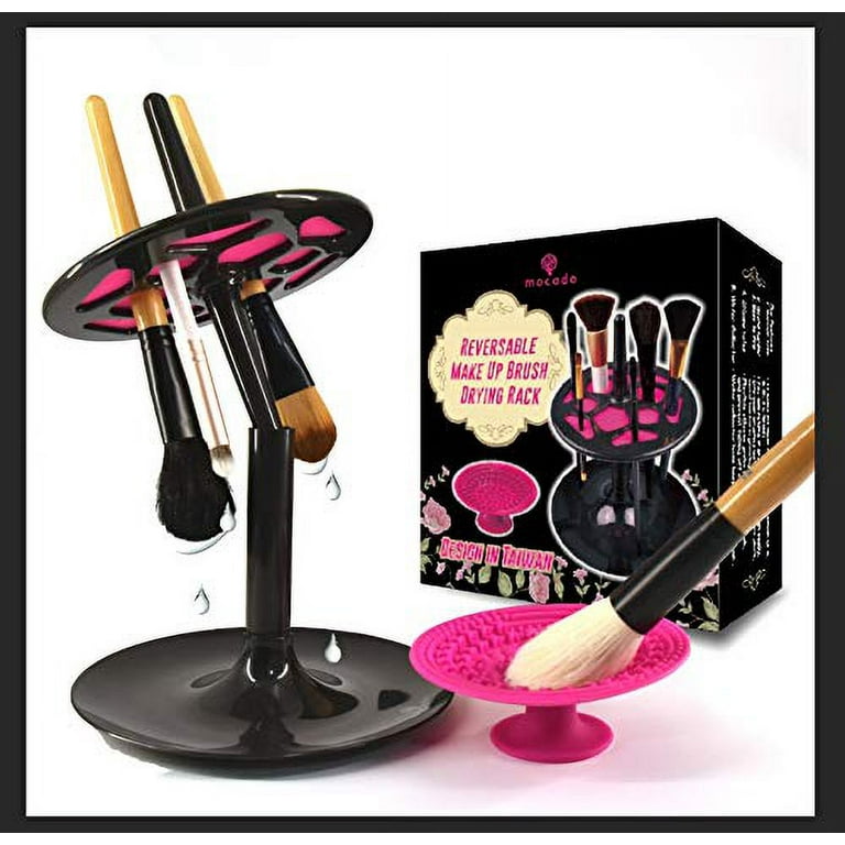 Makeup Brush Cleaning Mat & Makeup Brush Drying Rack, YLong-ST
