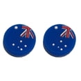 thumbnail image 1 of 2Pcs Country Flag Shape Tennis Vibration Dampeners Silicone Tennis Dampeners Racket Anti Vibration Damper Tennis Accessories Number 6, 1 of 6