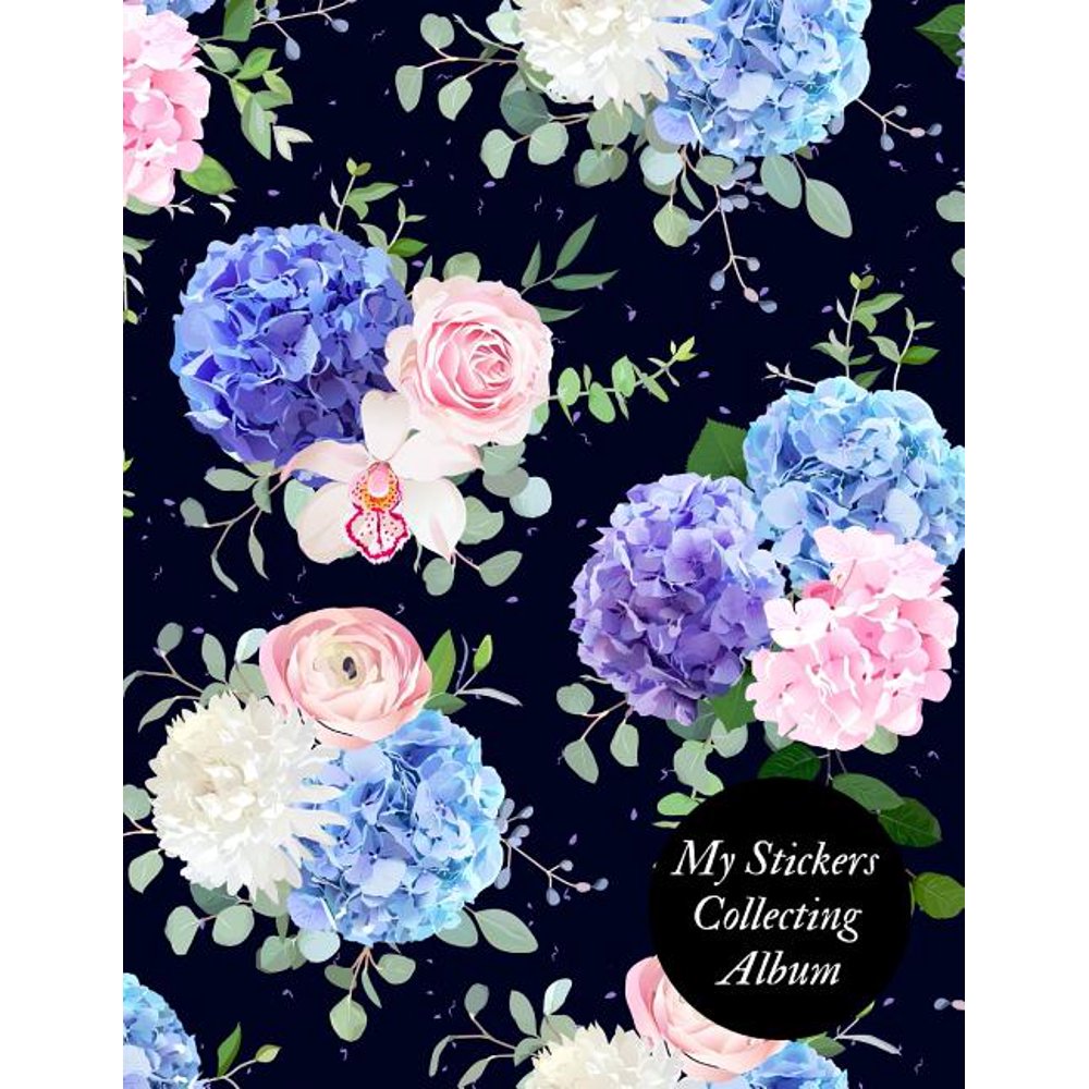 My Stickers Collecting Album Amazing Sticker Collection Book Blank