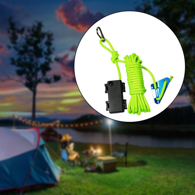 Luz de cuerda para acampar Colamx tienda de Paracord 3 metros