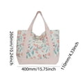 thumbnail image 5 of Bolso Mano Floral Acolchado para Mujer Elegante Viajes Al Aire Libre (Estilo 5) Rosa, 5 of 5