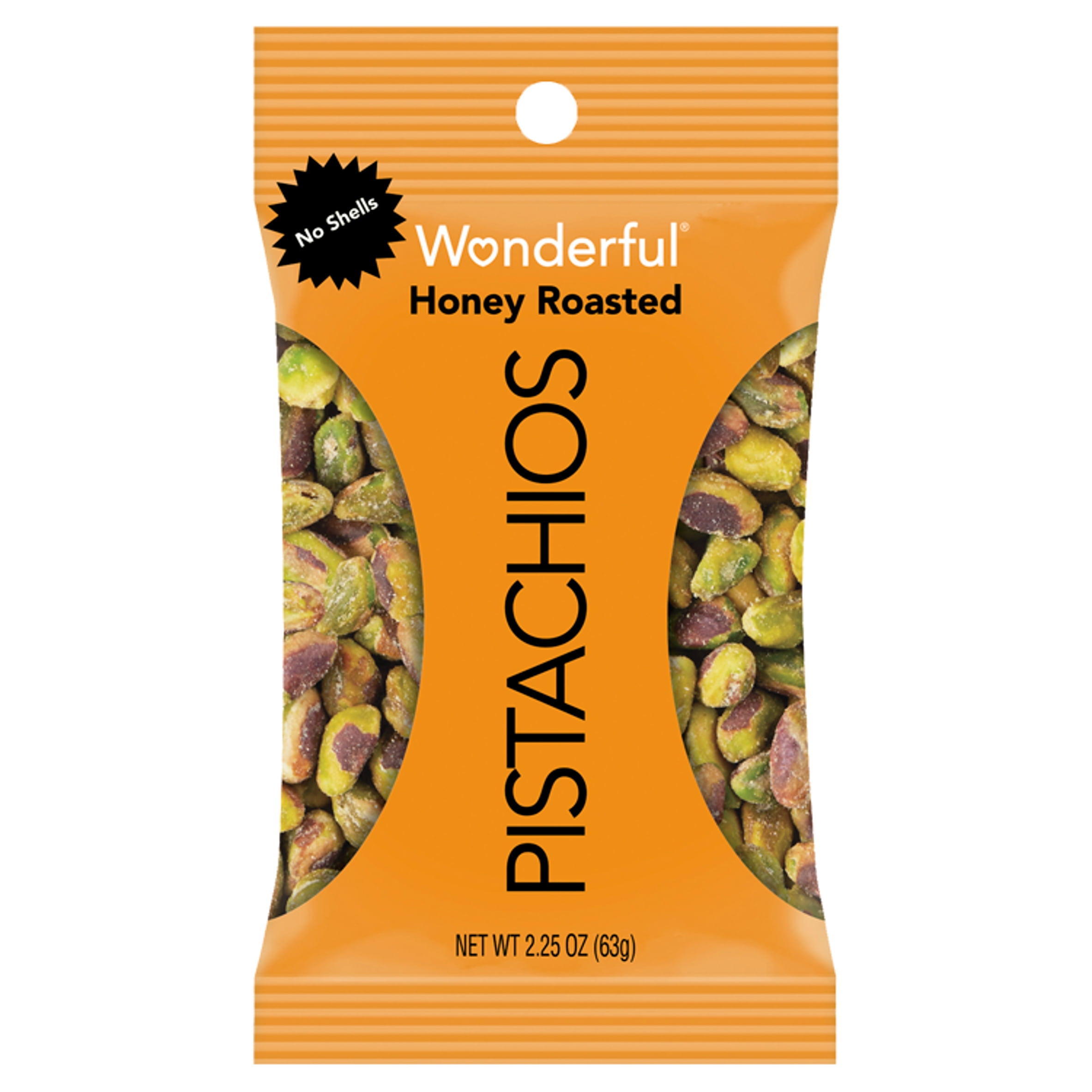 Wonderful Honey Roasted Pistachios, 2.25 oz